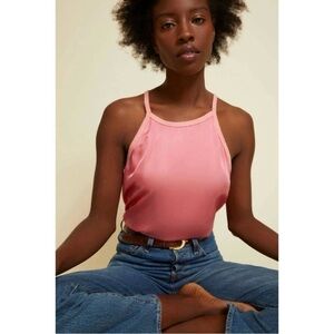 Nation LTD Sateen Ricky Cami - Coral Pink - Size Extra Small XS - NWT